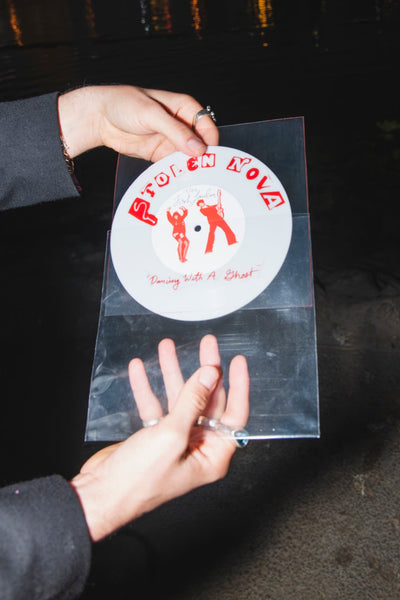 "Dancing With A Ghost" 7" white vinyl limited