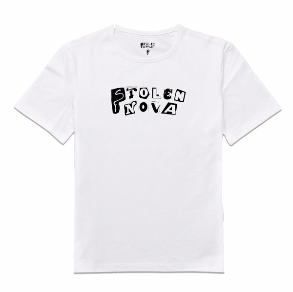 "Stolen Nova Logo" Tee White