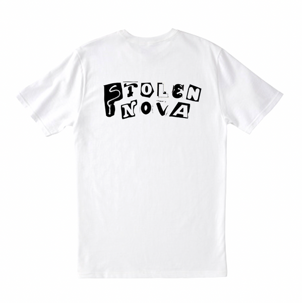 "Stolen Nova Logo" Tee White